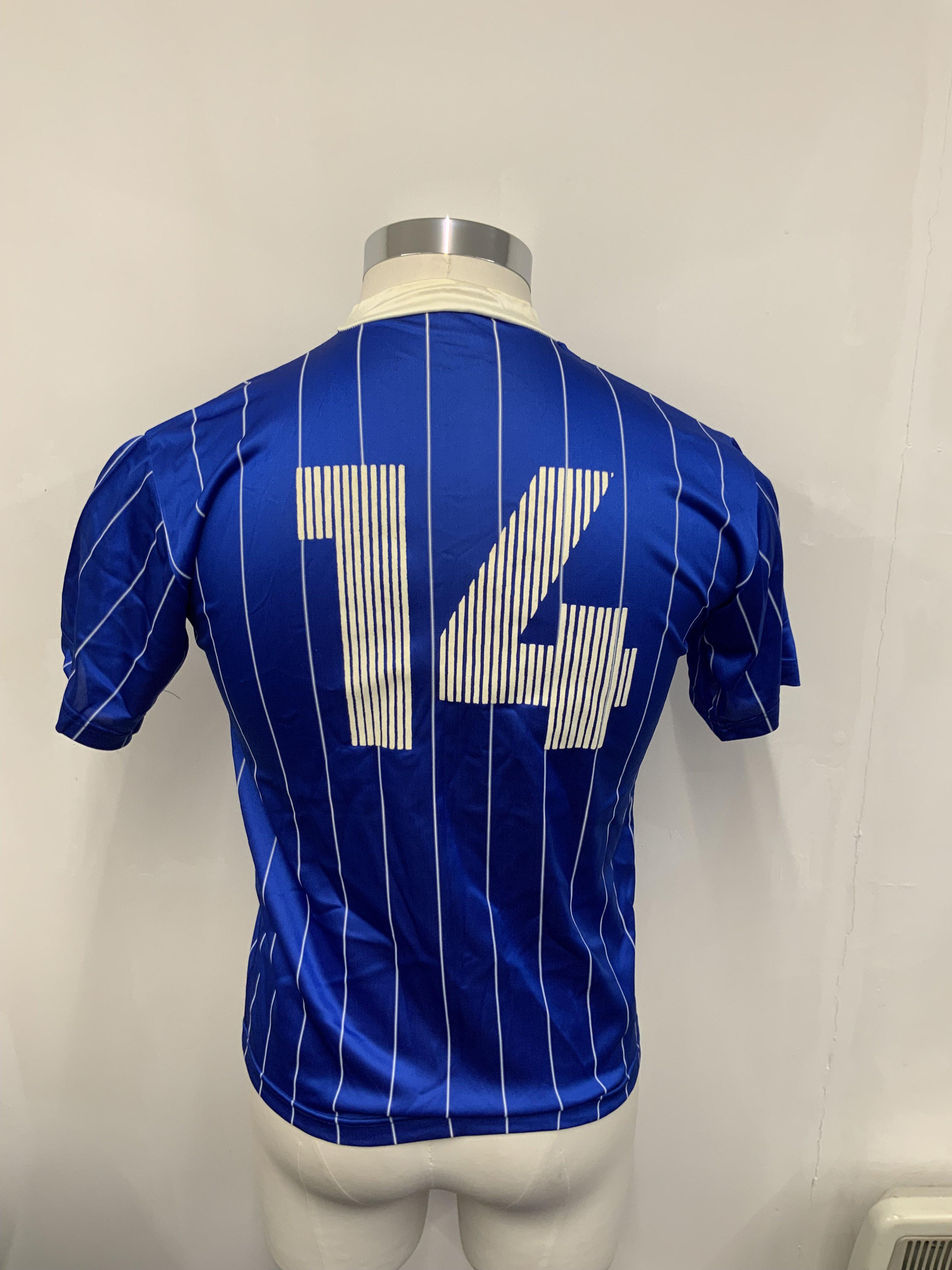 1982 Limassol Match Worn Football Shirt: Blue and - Image 2 of 3