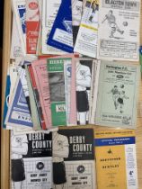 Superb 1960s Football Programme Box: Direct from c