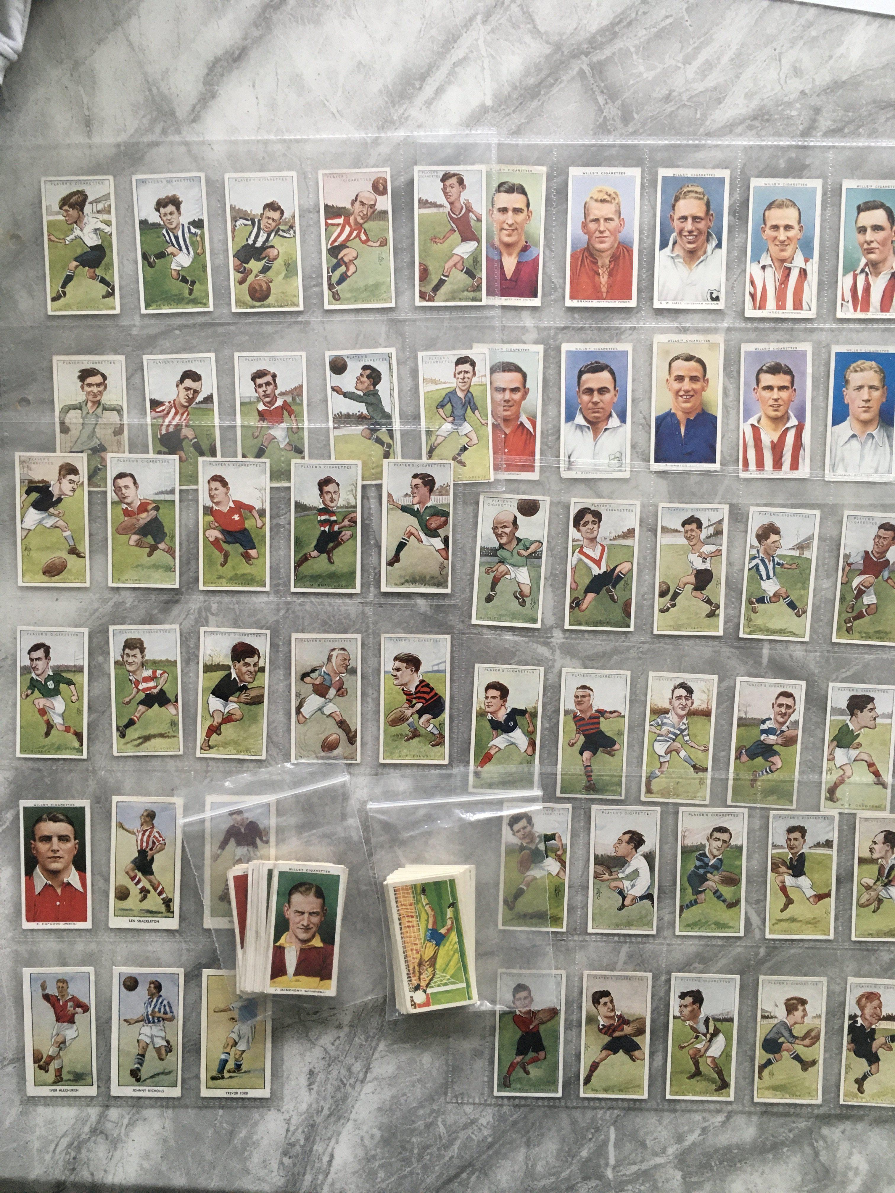 Pre War Football Card Collection: Full sets of 35/ - Image 2 of 2