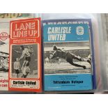 74/75 Carlisle United Complete Set Of Football Pro