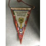 1966 World Cup Football Pennant: Small original pe