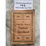 1927 - 1928 Tottenham Football Handbook: Excellent