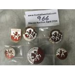 Wembley Speedway Old Metal Badges: Early Supporter