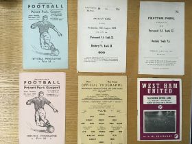 FA Youth Cup Football Programmes + More: Portsmout