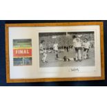 Arsenal 1971 FA Cup Final Framed Display: Original