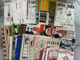 1960s Football Programmes: Varied lot of clubs but