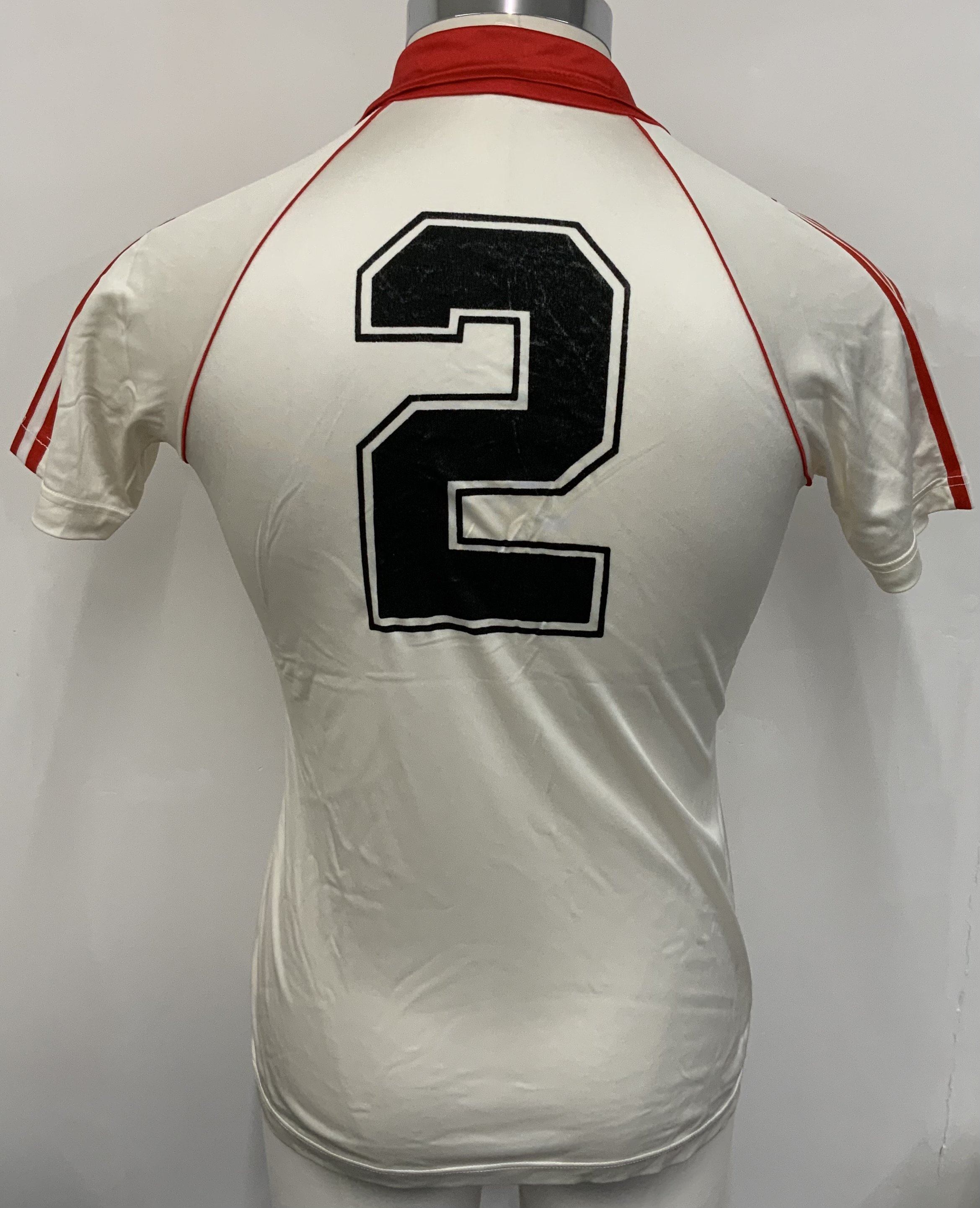 80/81 Seville Match Worn Football Shirt: White wit - Image 2 of 3