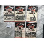 1940s Manchester United Home Football Programmes:
