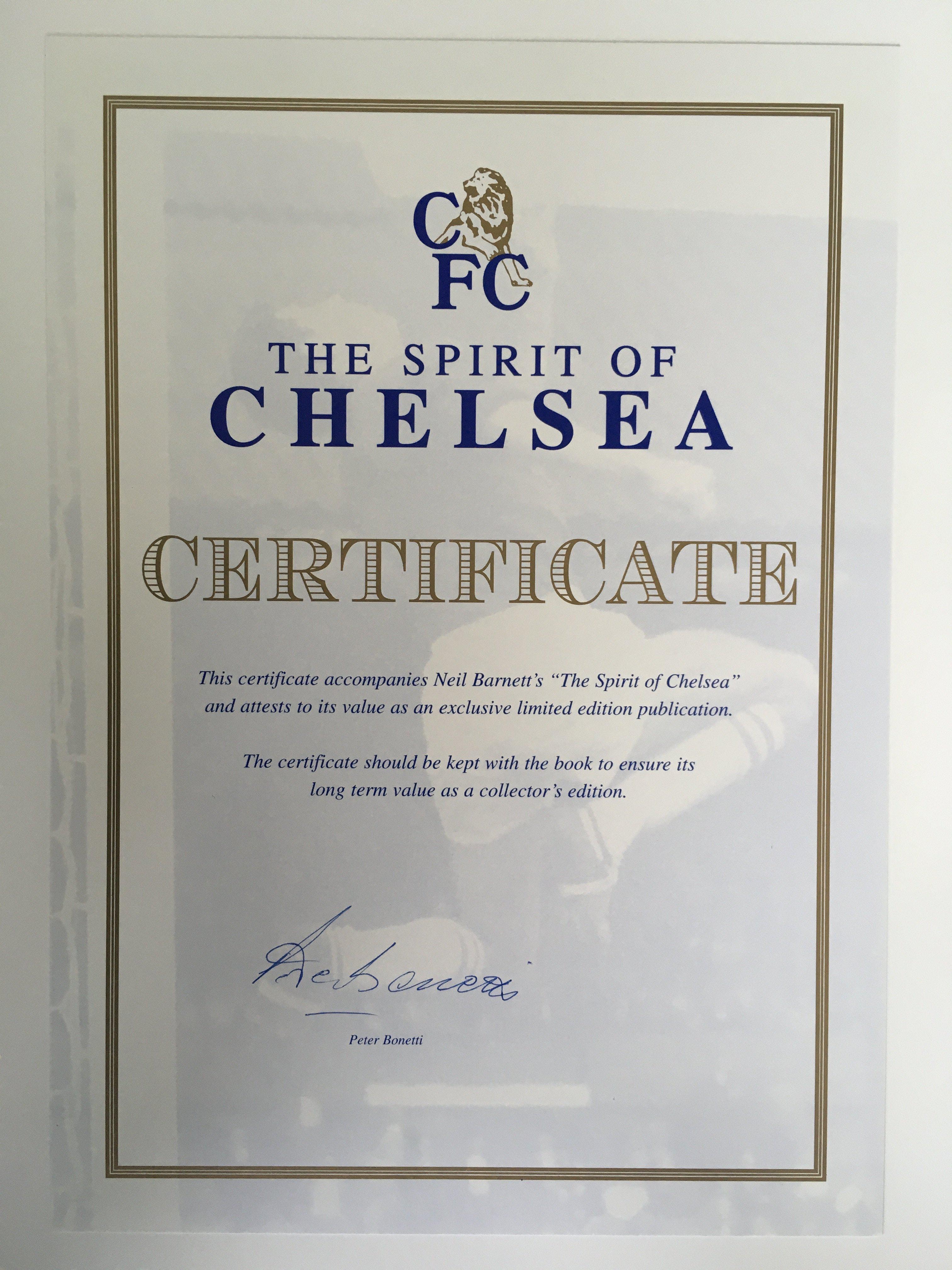 Chelsea Spirit Of Chelsea Football Book: Large emb - Image 4 of 4