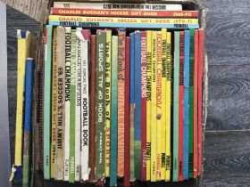 Old Football Book Collection: Quantity of mainly 1