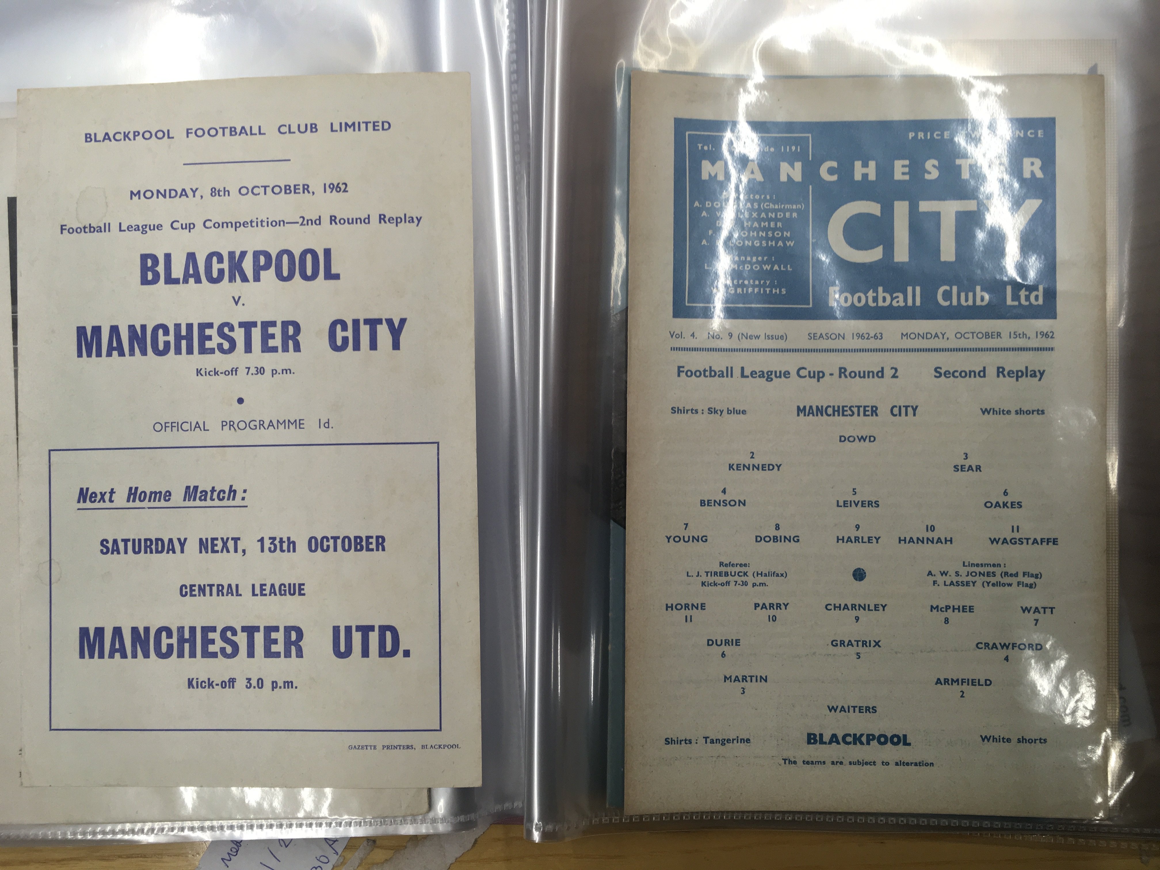 Manchester City Football Programme Collection: 56/ - Image 4 of 4