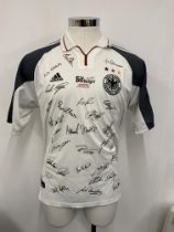 Germany Euro 2000 Signed Football Shirt: Shirt is