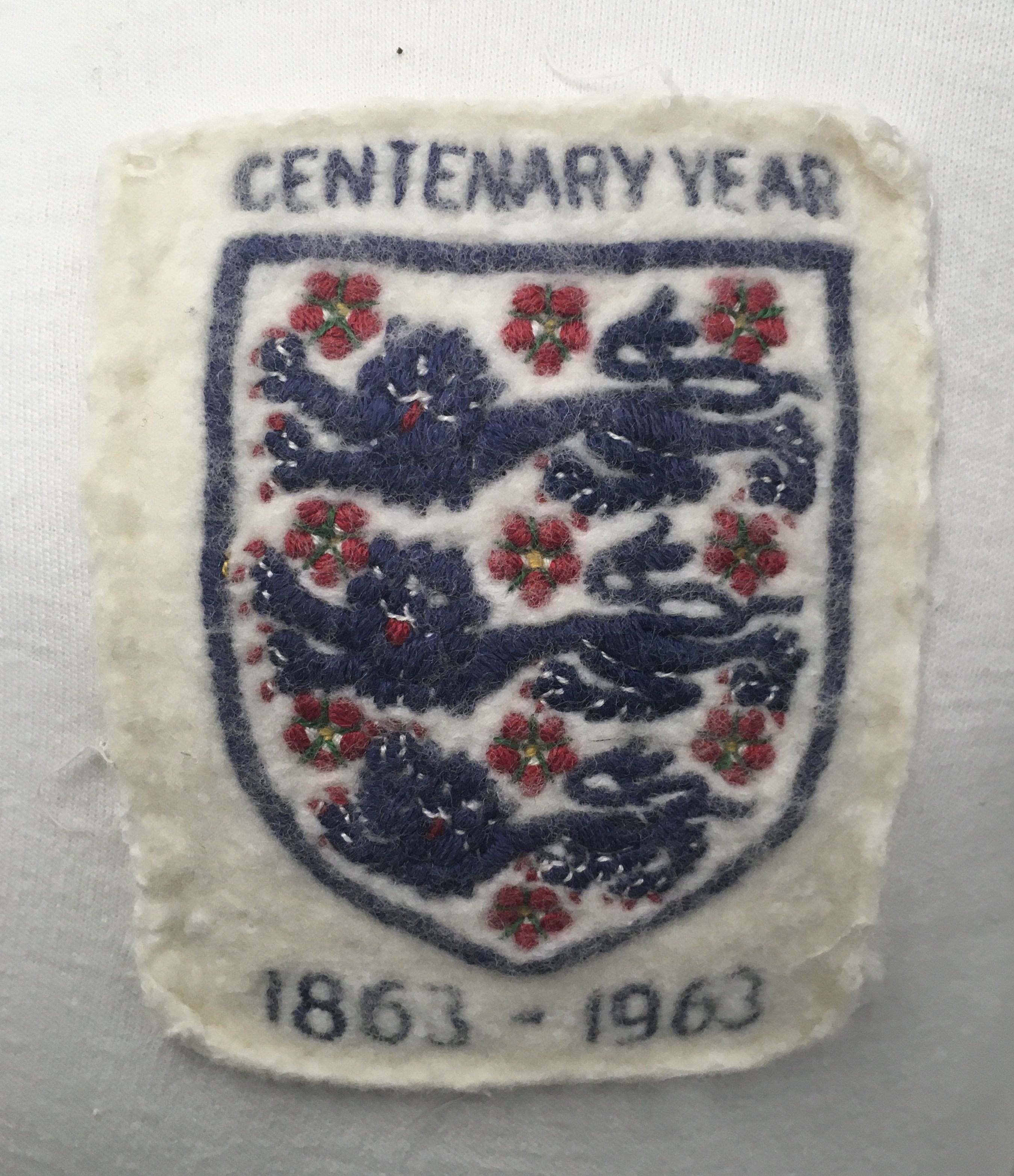 England 1963 Centenary Maurice Norman Match Worn F - Image 3 of 4