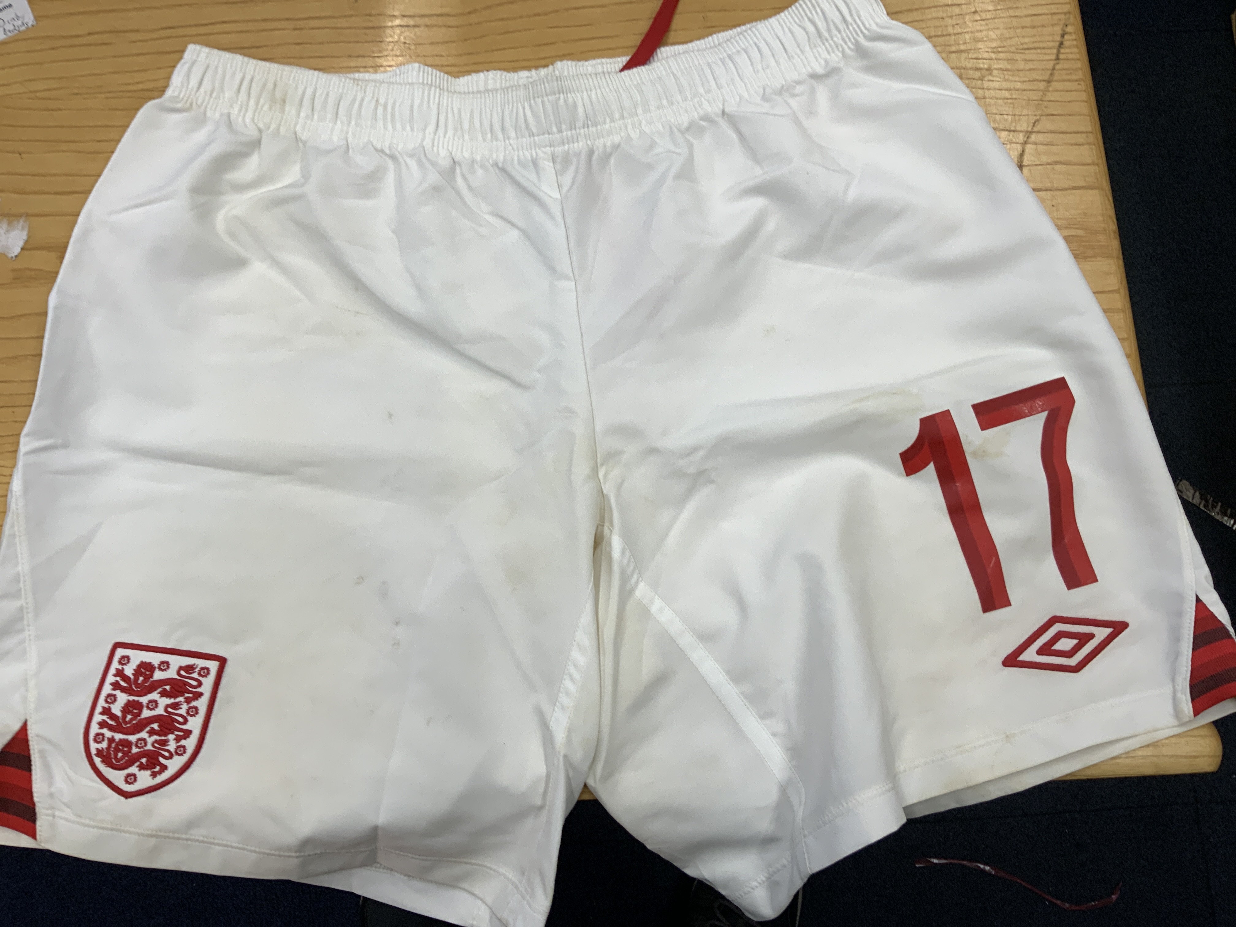 Scott Parker England 2012 Euros Match Worn Footbal - Image 3 of 4