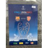 2006 Champions League Football Final Adverting Pos