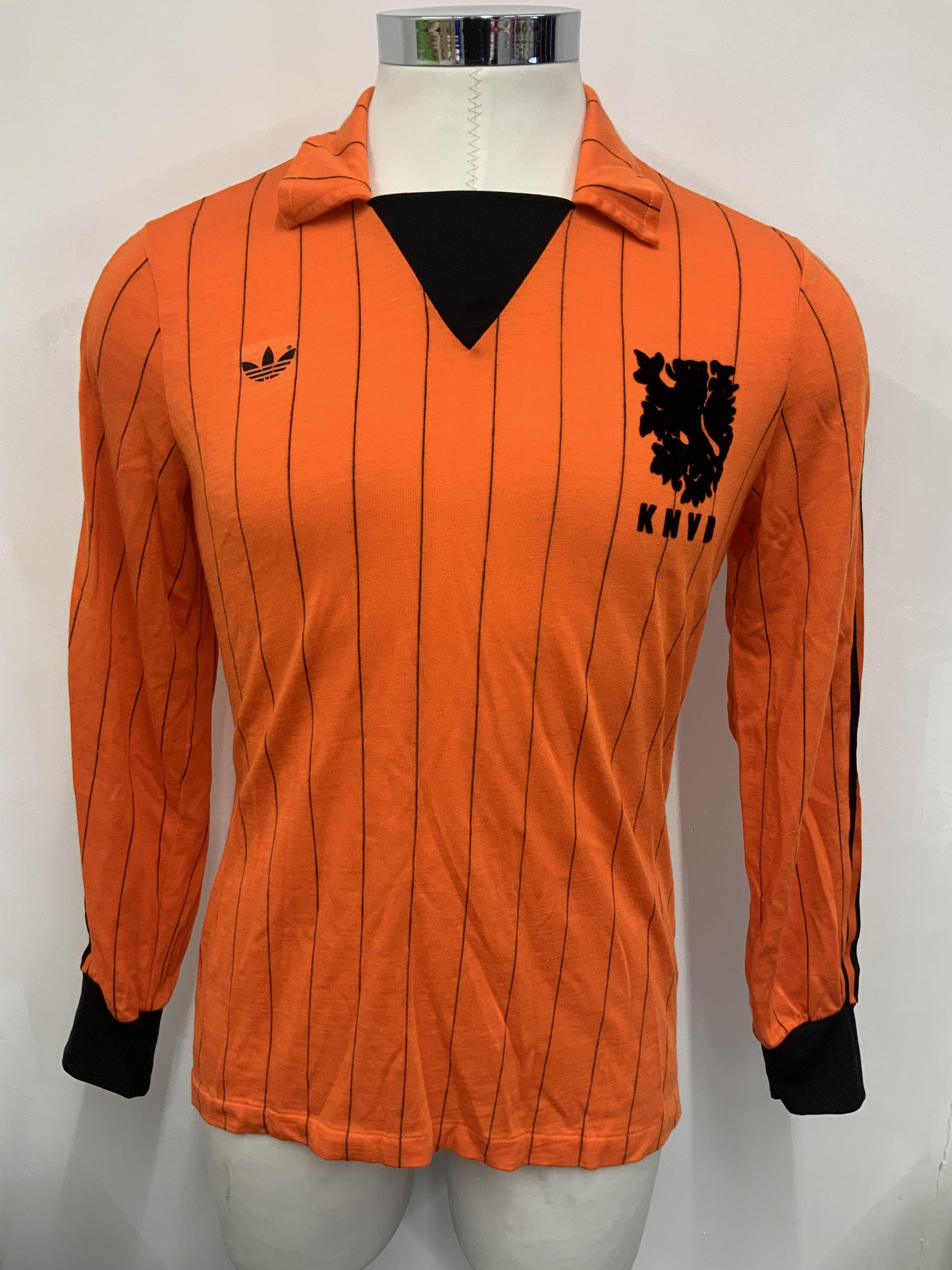 1982 Holland Netherlands Match Worn Football Shirt