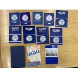 Chelsea Football Handbooks: 53/54 58/59 then 7 fro