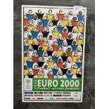Euro 2000 Football Finals Adverting Poster: Arsena