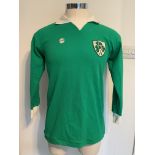 1970s Republic Of Ireland Match Worn Football Shir