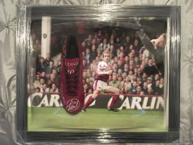Di Canio West Ham Famous Goal Signed Framed Boot: