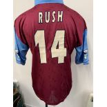 1995 - 1996 West Ham Match Worn Football Shirt: Ho