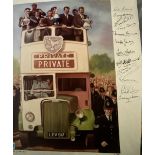 1961 Tottenham Double Winners Signed Football Prin