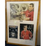 1996 Manchester United FA Cup Final Signed Display