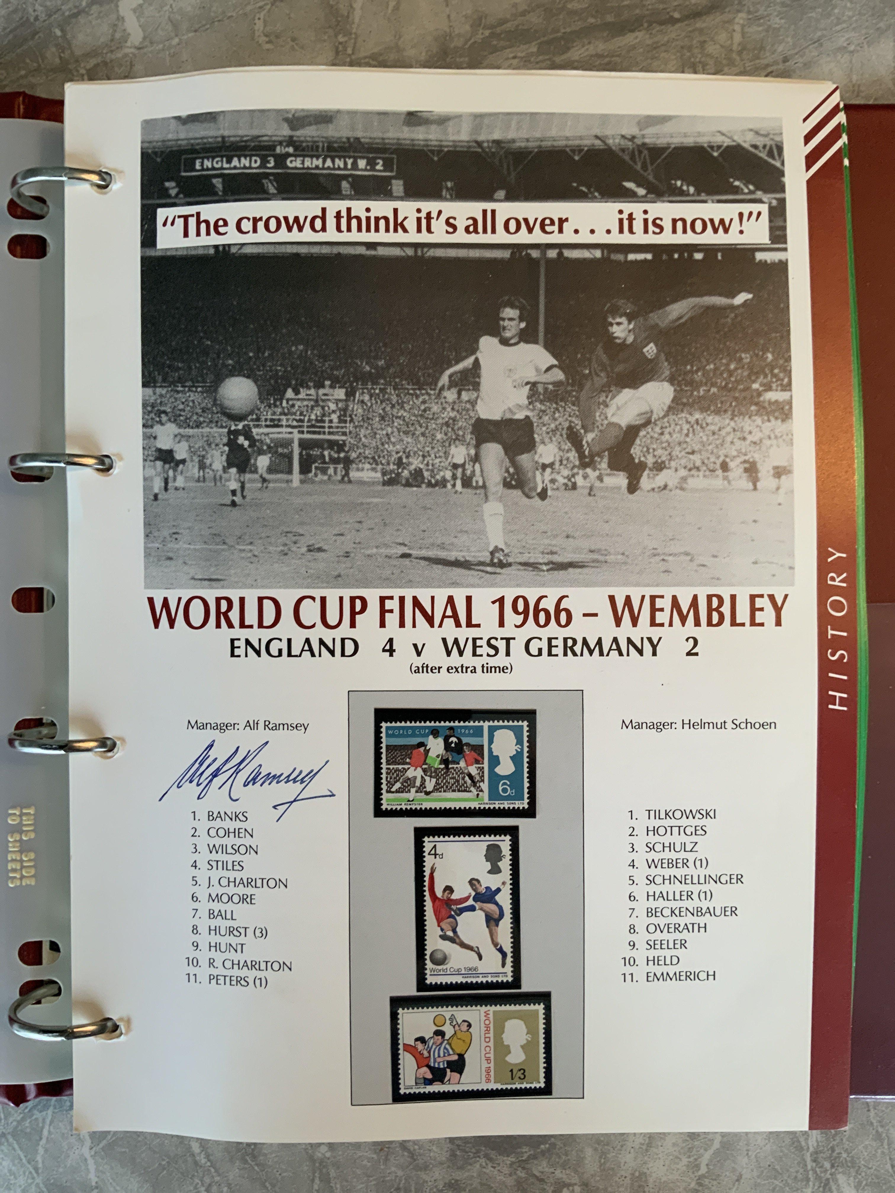 England 1966 World Cup Football Autographs: From t - Image 2 of 3