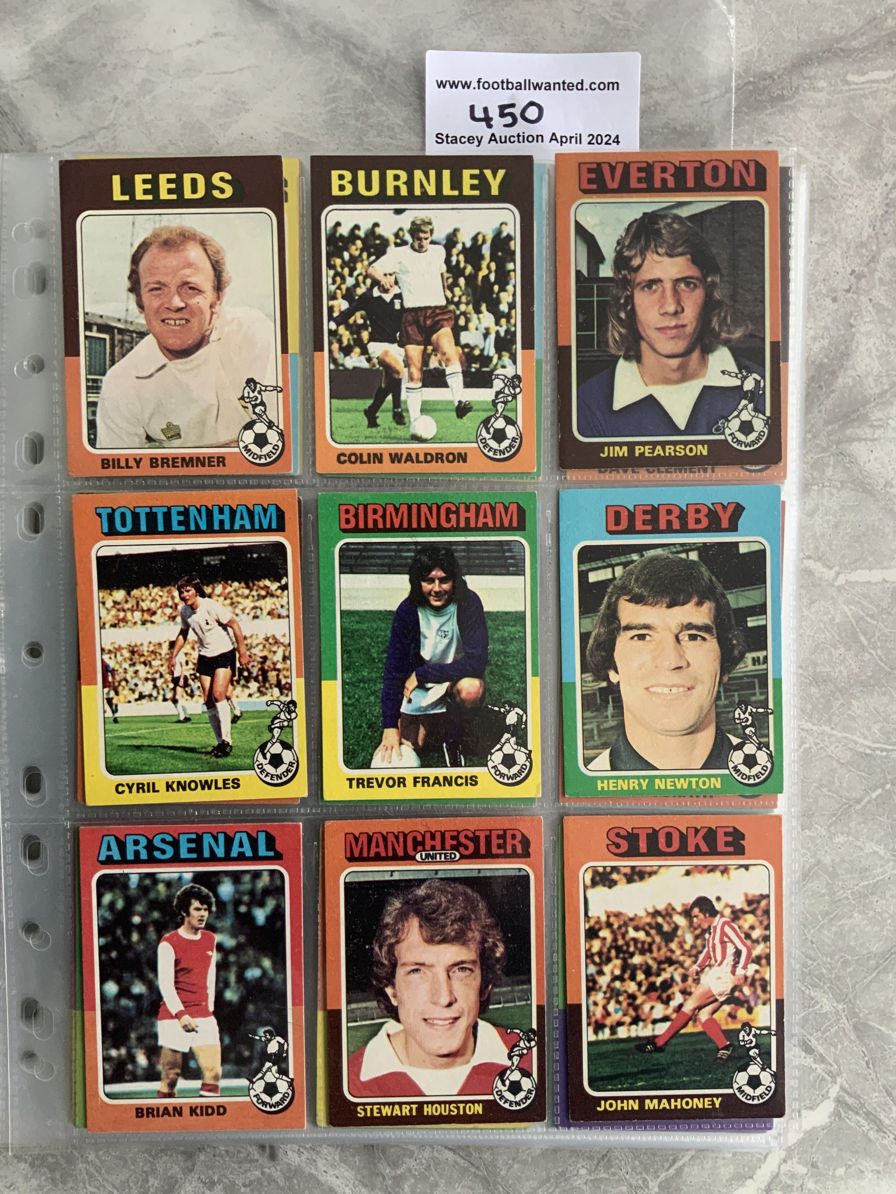 Topps 1974 - 1975 Footballers Football Card Set: C