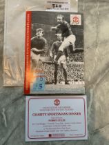 Nobby Stiles + Team Mates Signed Manchester United