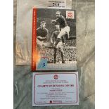 Nobby Stiles + Team Mates Signed Manchester United