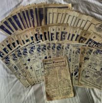 Chelsea 1940s Home Football Programmes: 45/46 x 1,