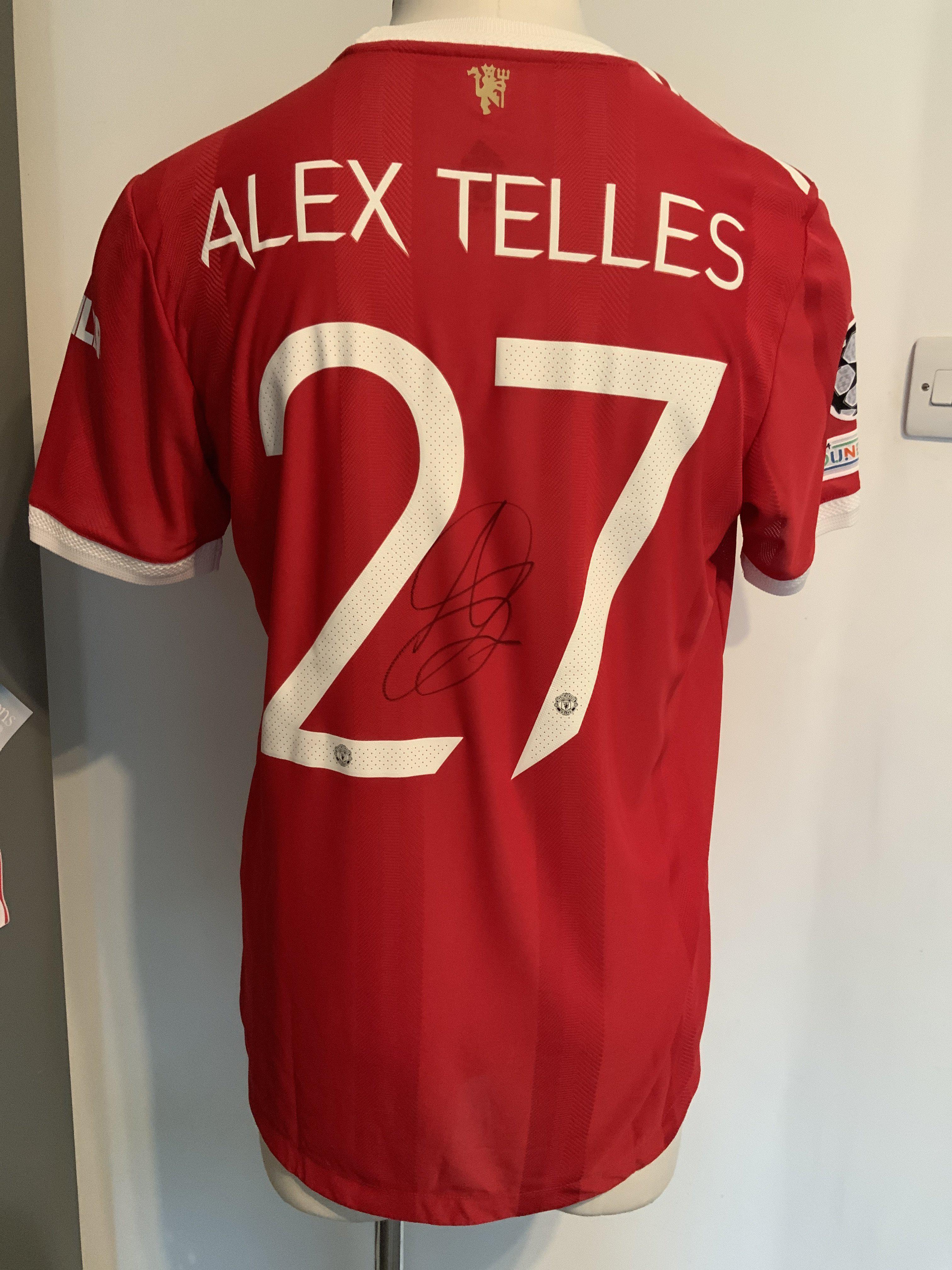 Telles 2021 - 2022 Manchester United Match Issued