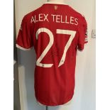 Telles 2021 - 2022 Manchester United Match Issued