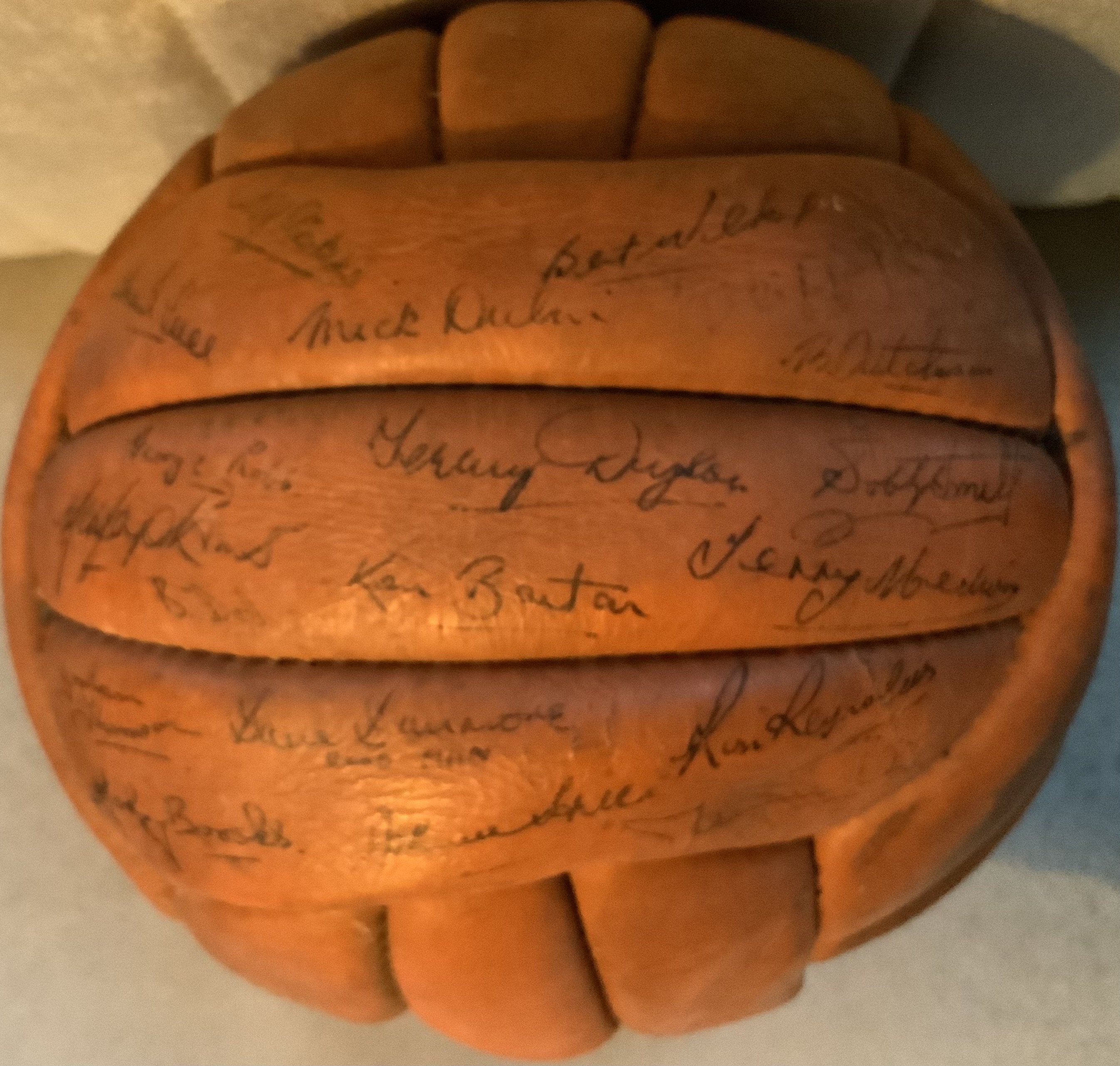 Tottenham 57/58 Signed Football: Incredible origin