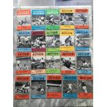 Action Football Brochures Complete Set: Numbers 1-