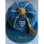 John McDowell England Under 23 Football Cap + Memo