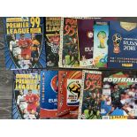 Football Sticker Albums: All incomplete to include