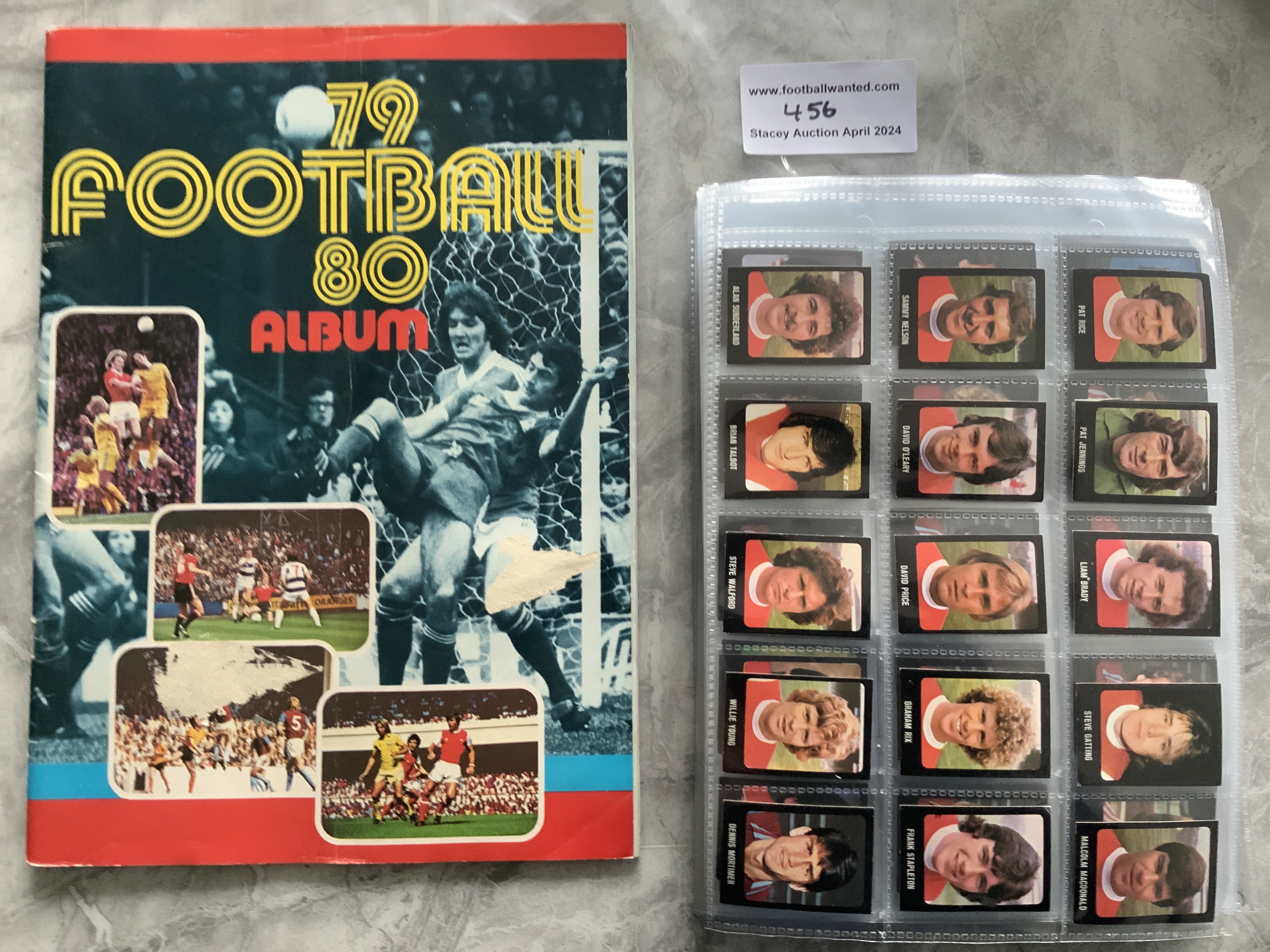 1979 Transimage Football Card Set + Album: Complet