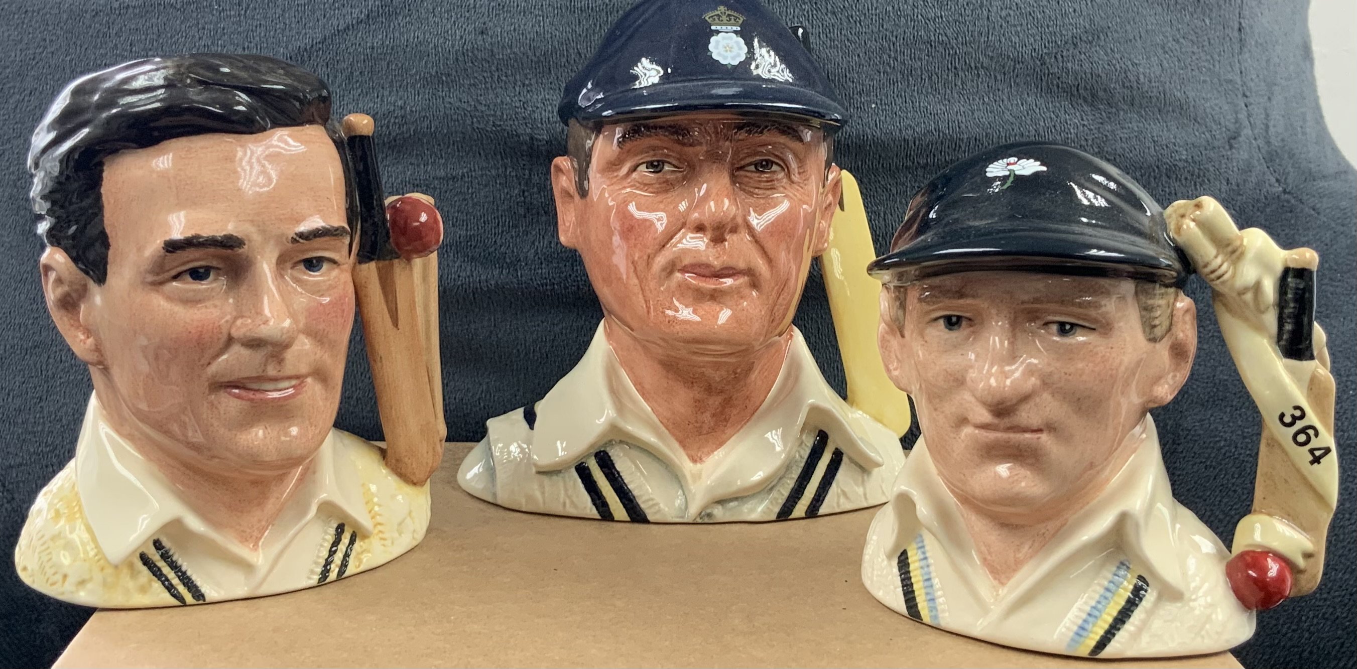 Royal Doulton Cricket Figures: Includes Len Hutton