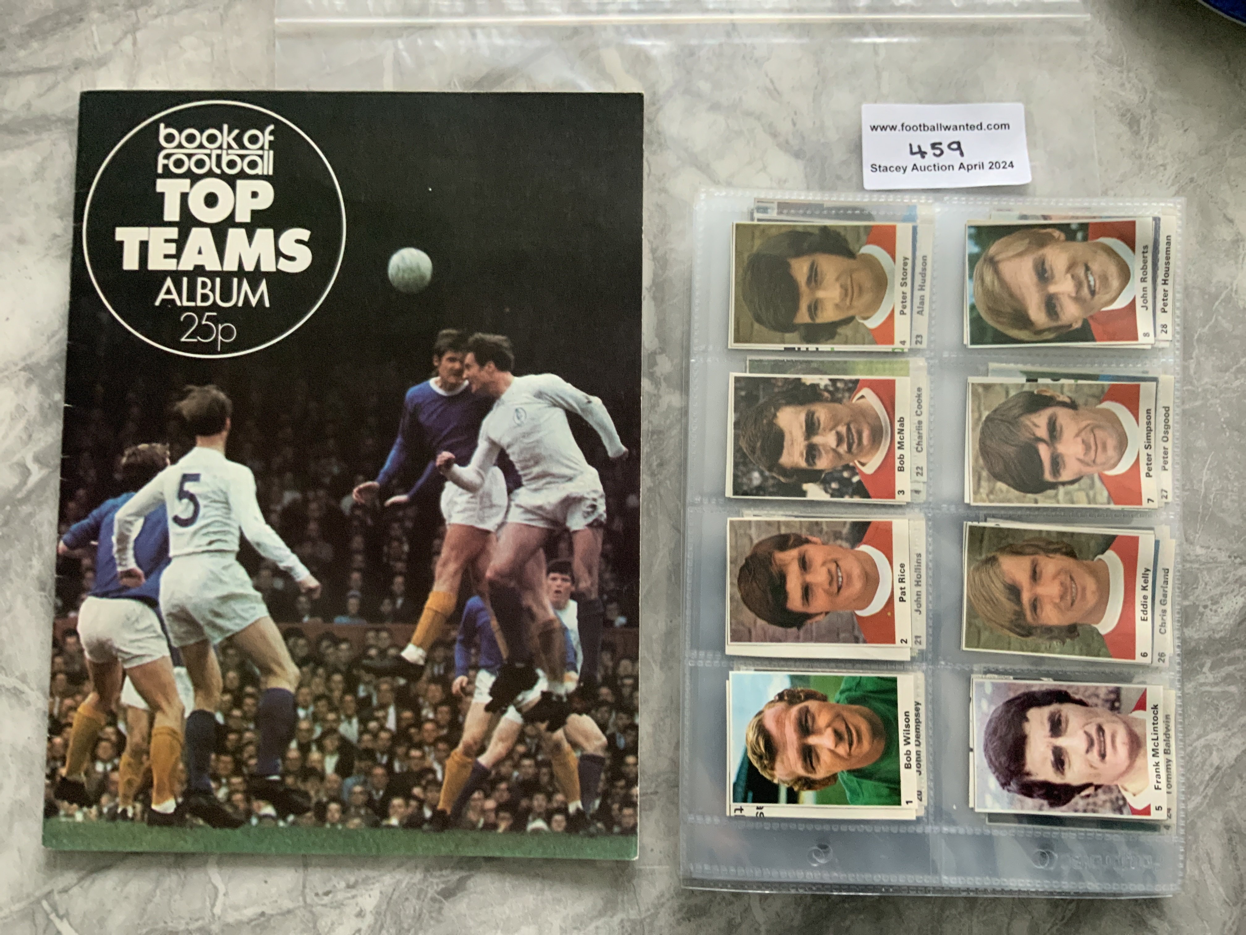 1971 Marshall Cavendish Top Teams Football Cards +
