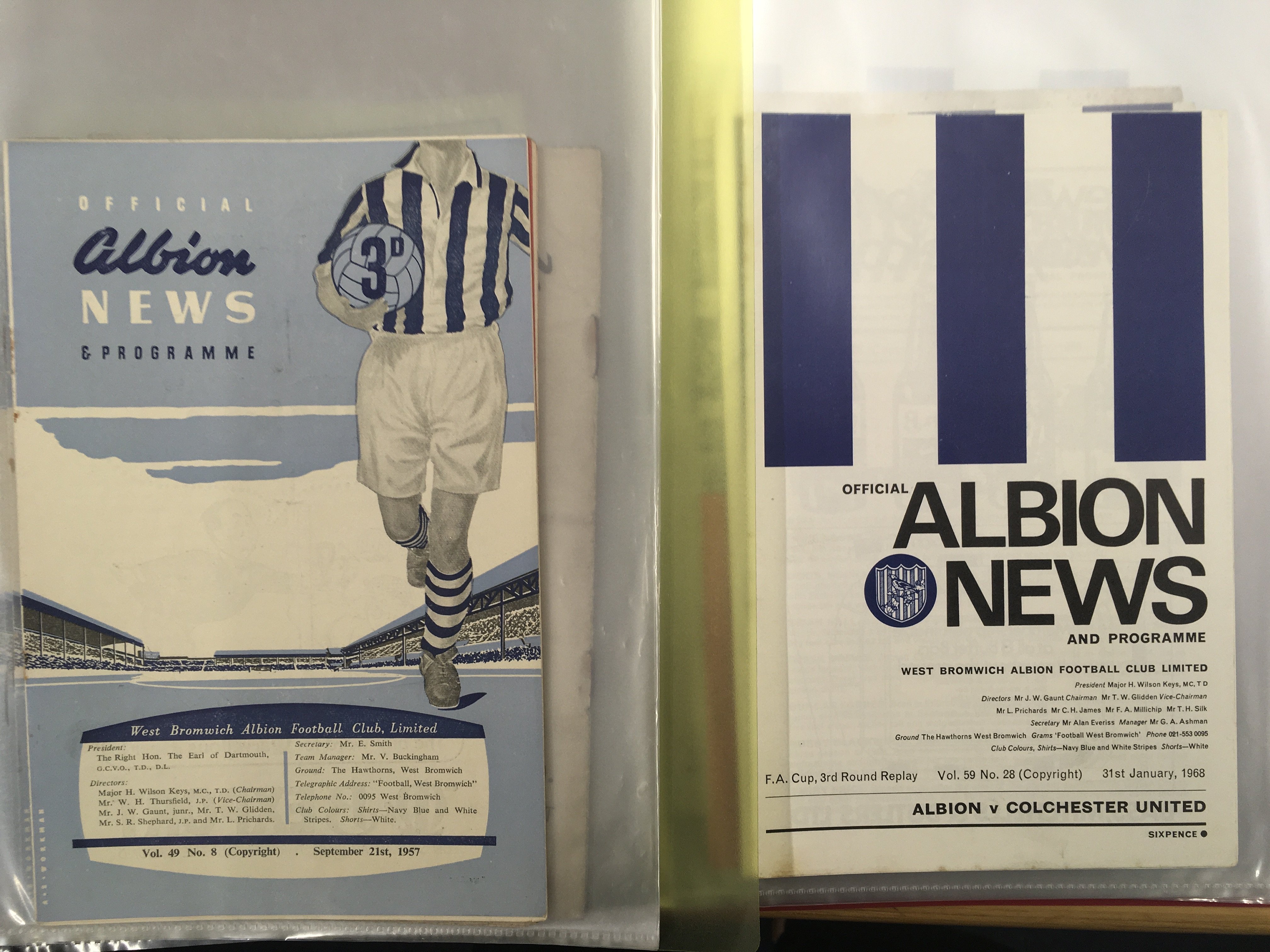 West Brom Football Programmes: From 57/58 there ar - Image 2 of 2