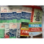 FA Cup Final Football Programmes: 1954, 1959 x 2,