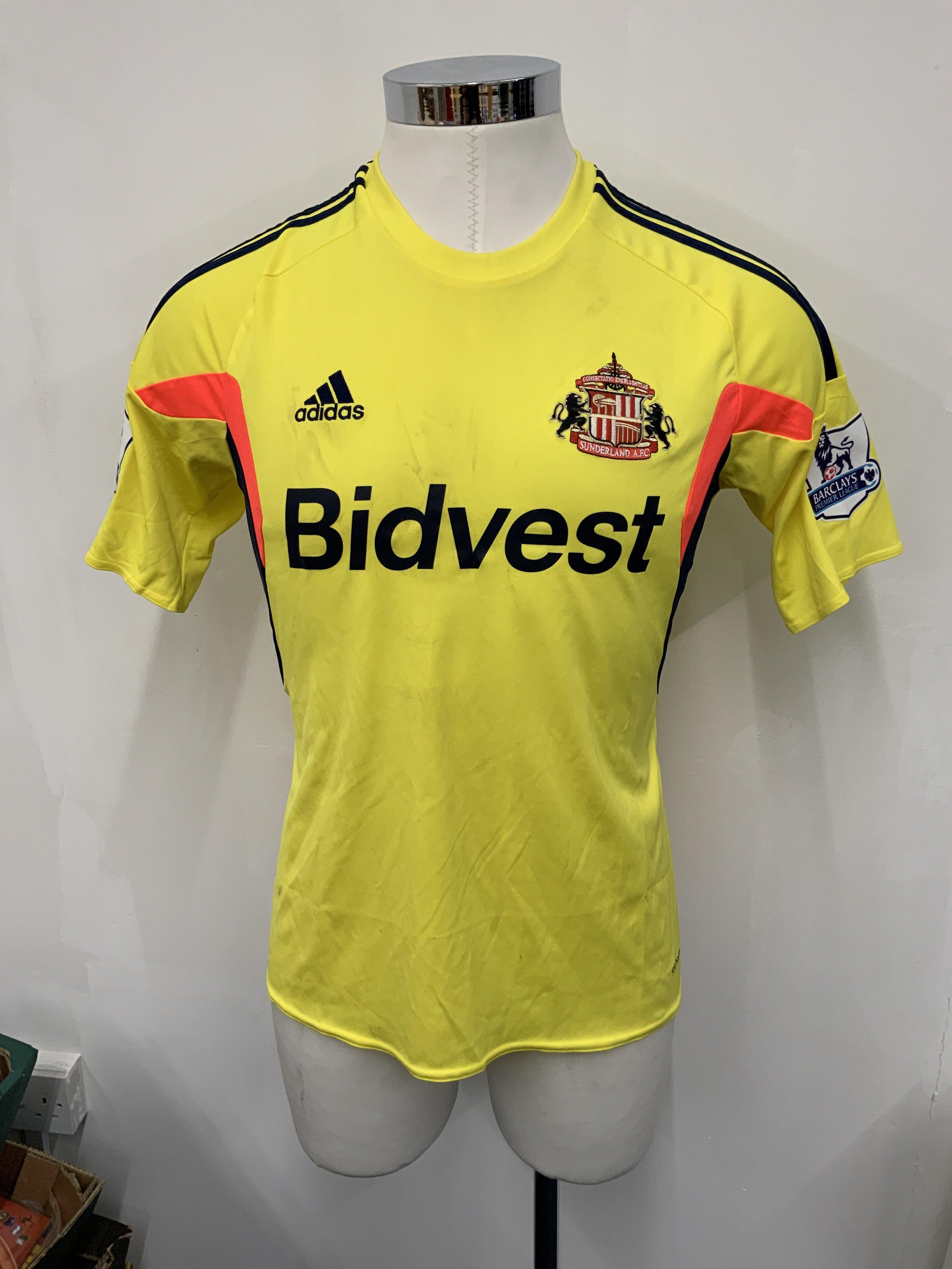 Sunderland 2013- 2014 Match Worn Football Shirt: Y - Image 2 of 2