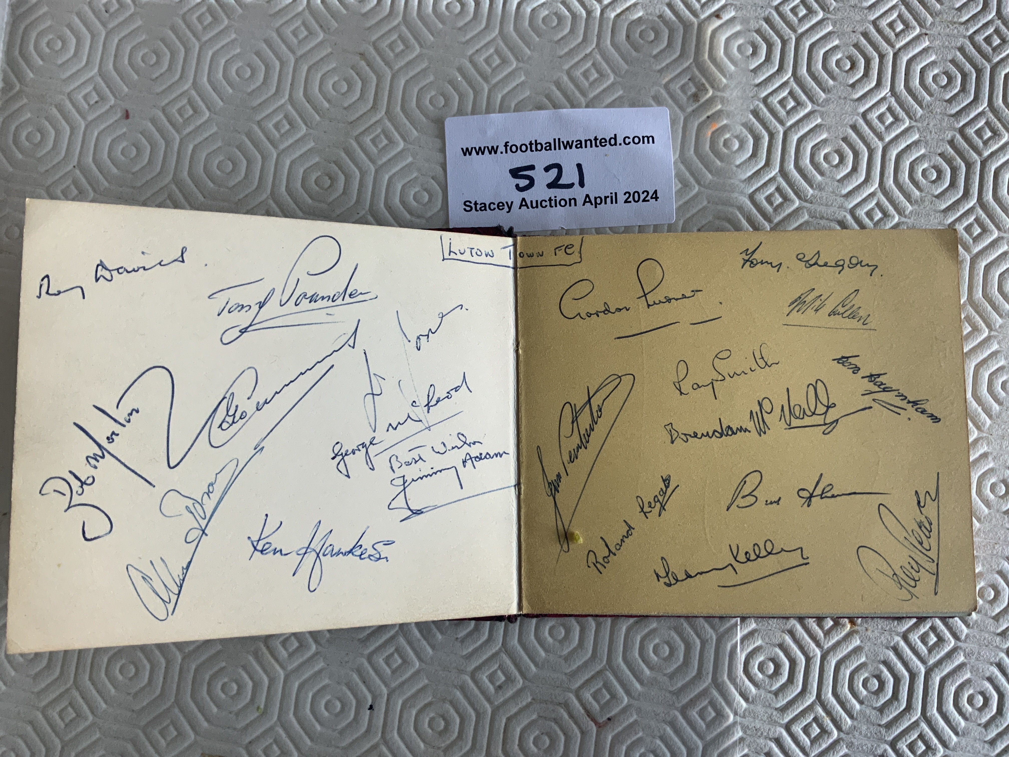 Manchester United 57/58 Busby Babes Autograph Book - Image 2 of 4