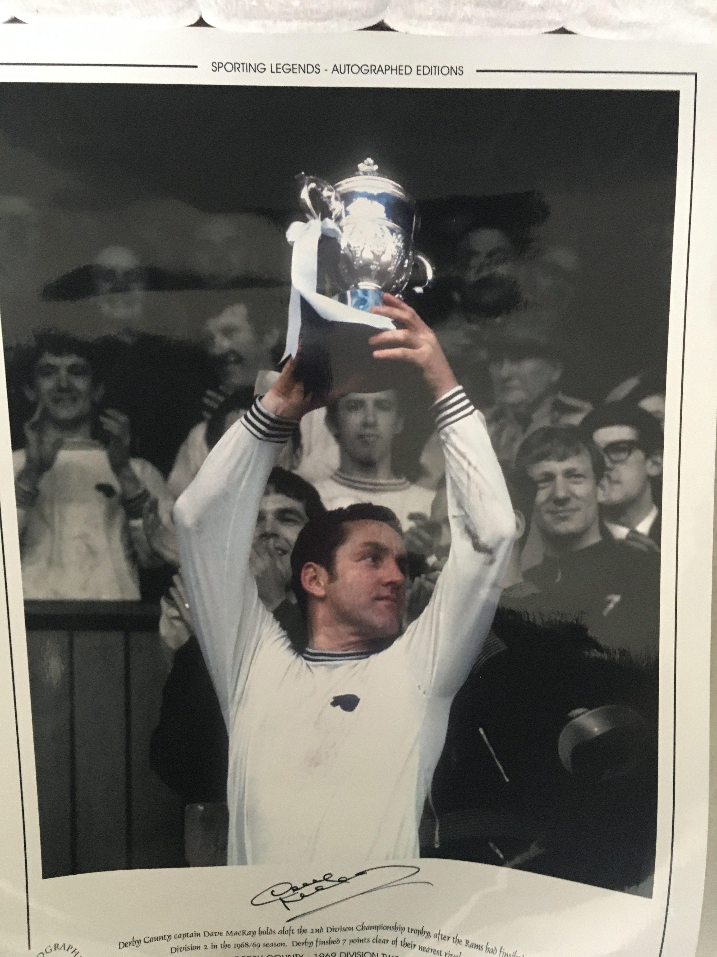 Derby County Legends Signed Football Photos: Some - Image 2 of 2