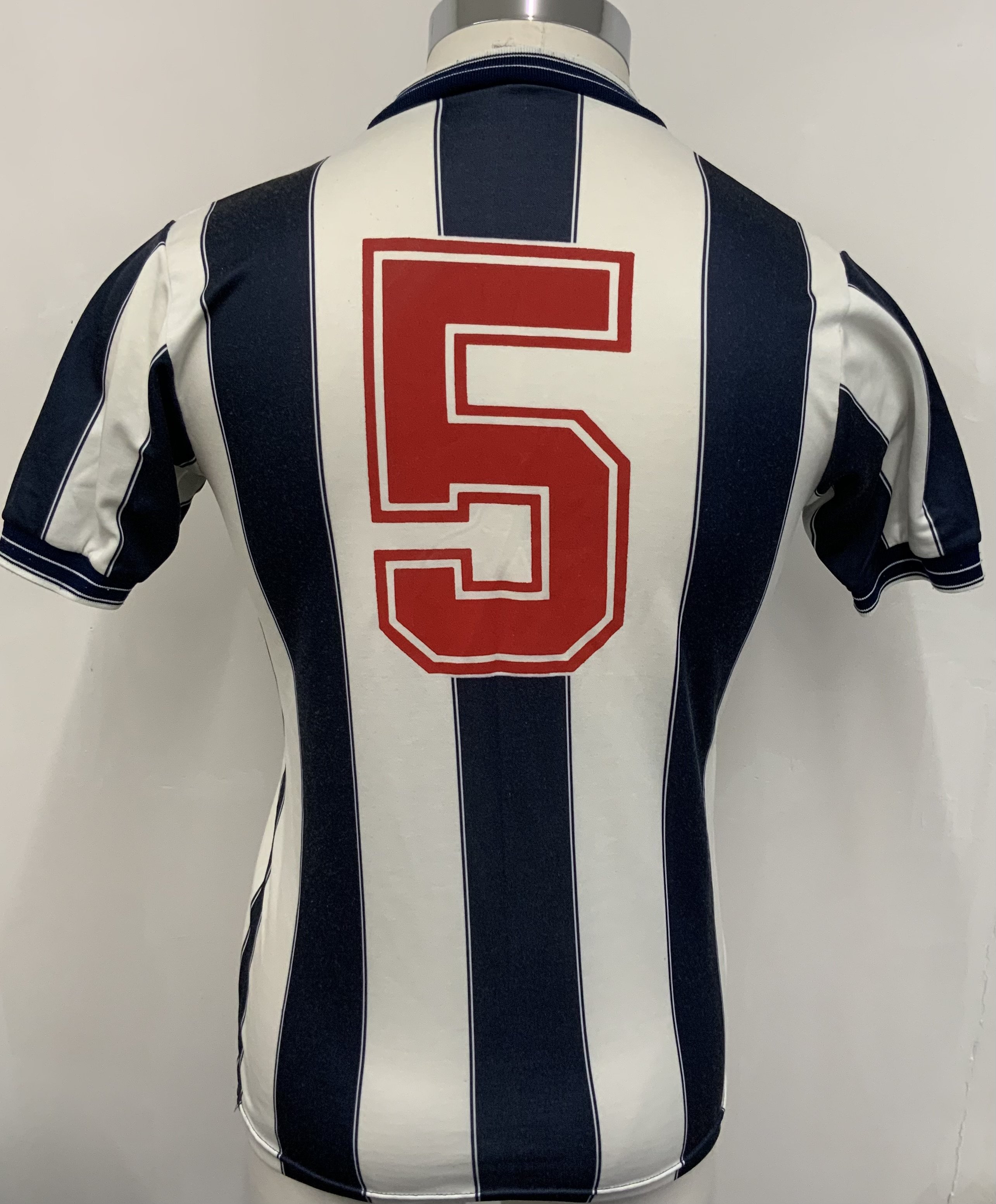 West Brom 1982 - 1983 Match Worn Home Football Shi - Image 2 of 3