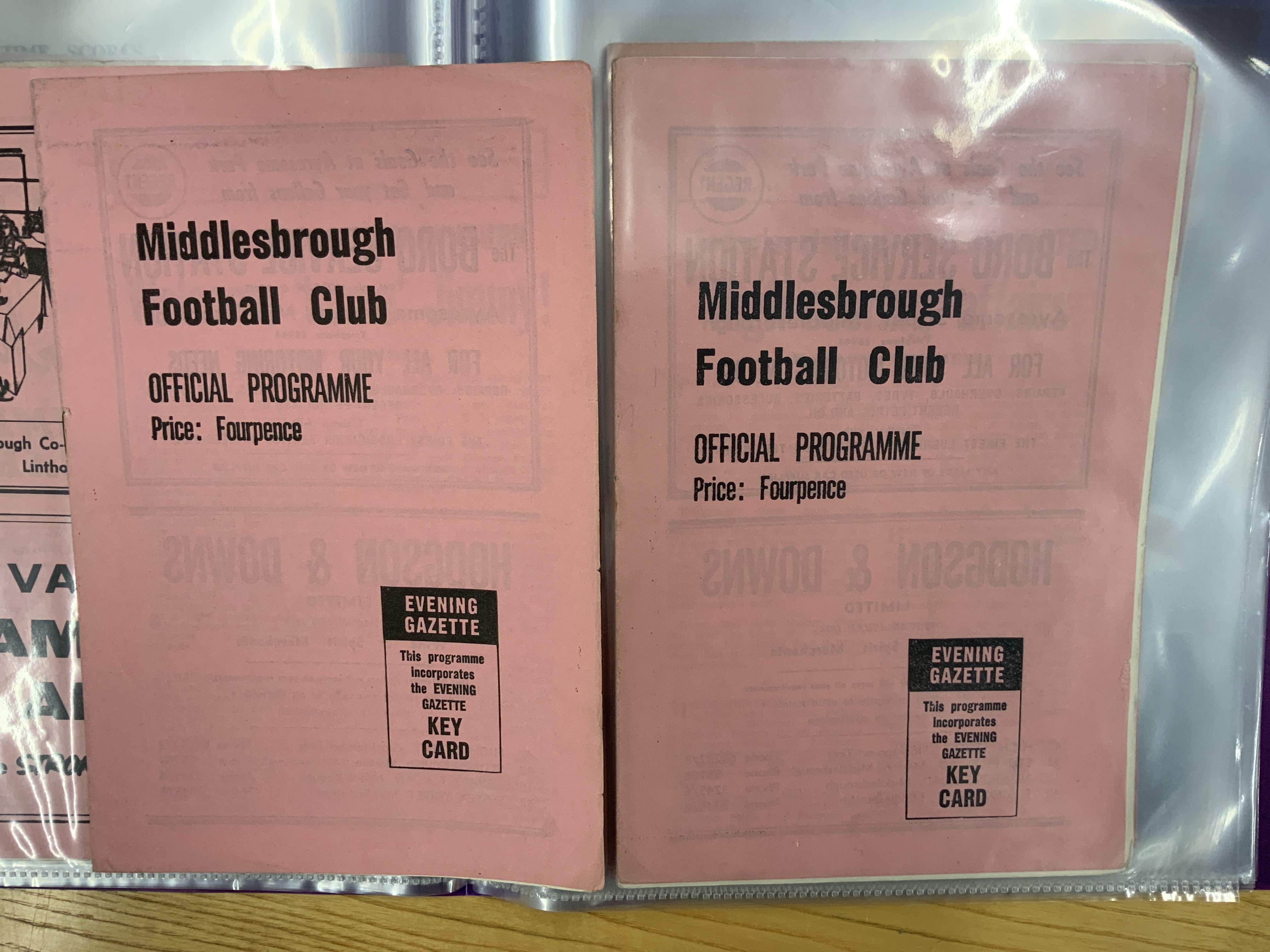 Middlesbrough Home + Away Football Programme Colle - Image 2 of 2