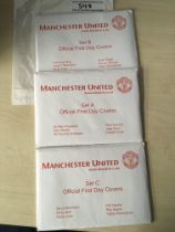Manchester United 1999 Treble Season Signed First