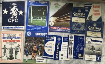 Chelsea Stamford Bridge Ground Football Programmes
